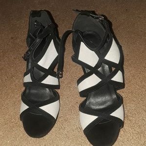 Women's Ladies Ankle Strap Geometric Hollow-Out Hi